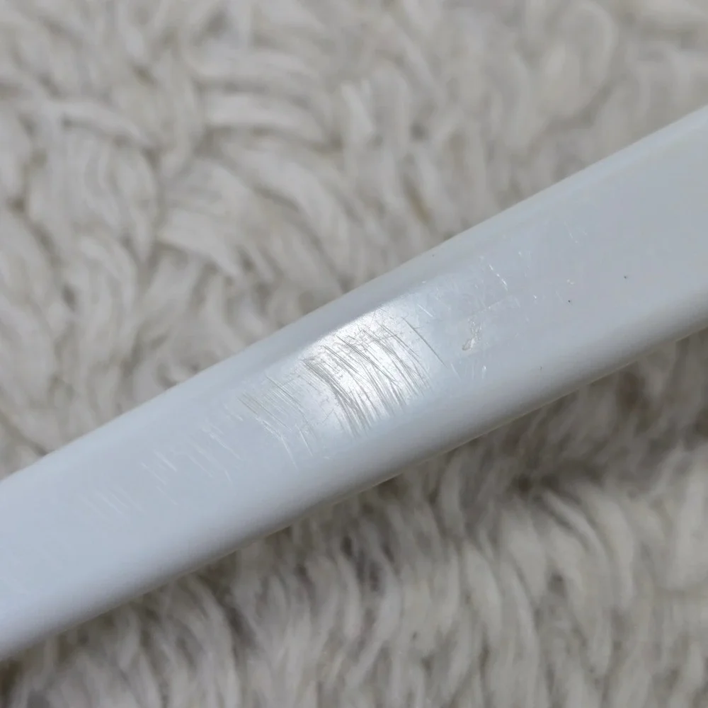 Rubbermaid Scraper Spatula Kitchen Tool 9.5 Inch White 2724 Non-Heat‎ Resistant